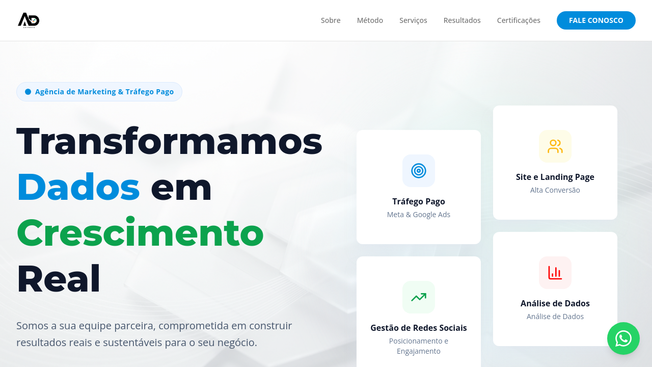 Sites e Landing Pages